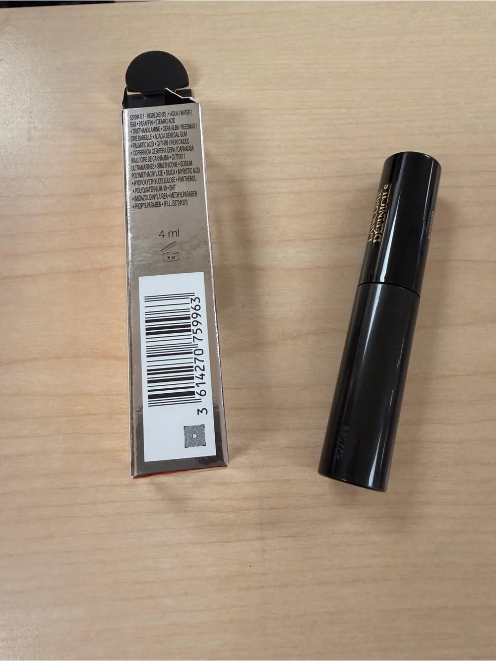 NIB Lancome Mini Definicils High Definition Mascara 0.13 fl oz/4mL travel size